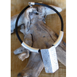 COLLANA ZAMA SILVER -143